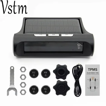 Tyre Pressure TPMS Car Wireless Tire Pressure Monitoring System + 4 Mini Sensors Cigarette Tyre Pressure Monitoring
Tyre Pressure TPMS Car Wireless Tire Pressure Monitoring System + 4 Mini Sensors Cigarette Tyre Pressure Monitoring