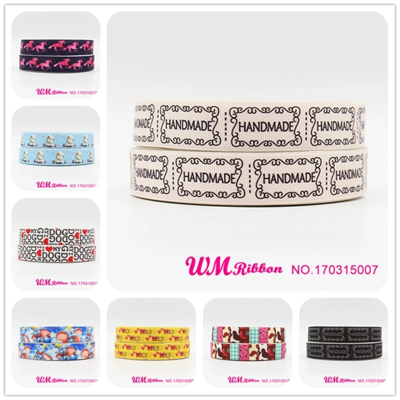Q&N ribbon 7/8inch 22mm cute cartoon printed grosgrain ribbon webbing 50yards/roll for hair tie headband free shipping
Q&N ribbon 7/8inch 22mm cute cartoon printed grosgrain ribbon webbing 50yards/roll for hair tie headband free shipping