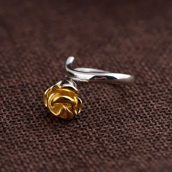FNJ 925 Silver Rose Flower Rings for Women Jewelry New Fine 100% Pure Original S925 Sterling Thai Silver Ring
FNJ 925 Silver Rose Flower Rings for Women Jewelry New Fine 100% Pure Original S925 Sterling Thai Silver Ring