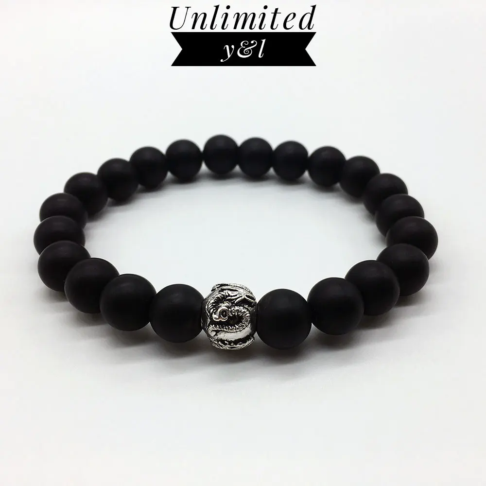 10MM Dragon Strand Bracelets for Men Women Black Obsidian Bead Thomas Style 925 Sterling Silver Fashion Jewelry Accessories Gift
10MM Dragon Strand Bracelets for Men Women Black Obsidian Bead Thomas Style 925 Sterling Silver Fashion Jewelry Accessories Gift