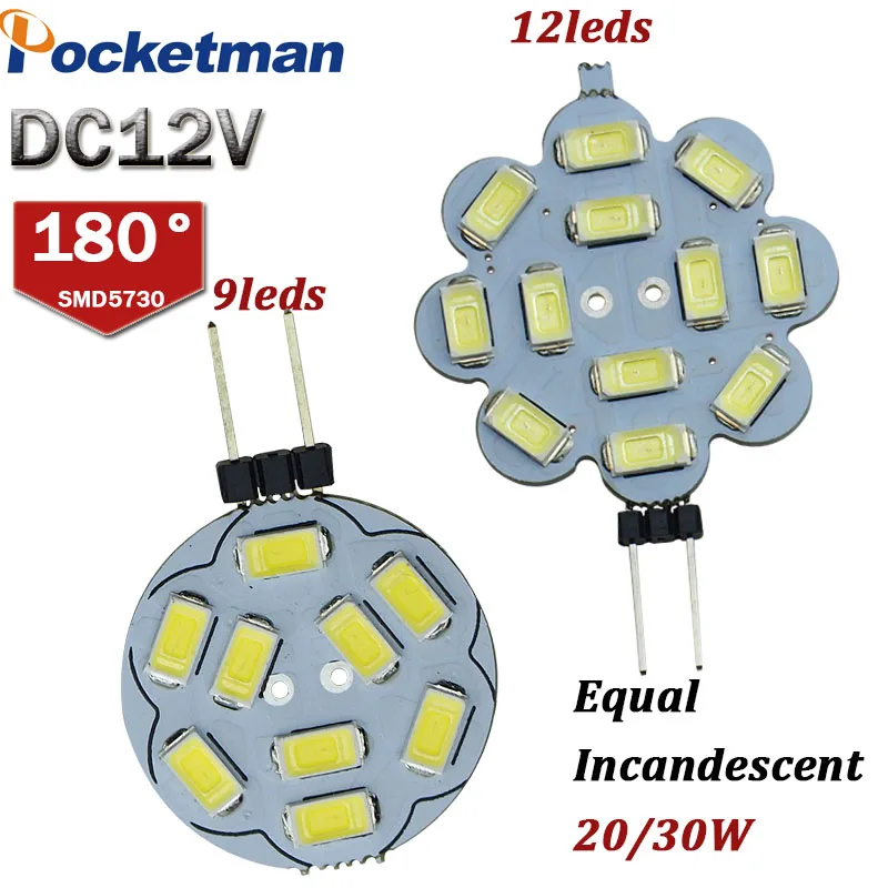 G4 2W 3W LED Bulbs Candle Lights DC12V Car Marine Camper RV 15leds 5730 SMD Led Light Equal 20/30W Incandescent LED Lighting
G4 2W 3W LED Bulbs Candle Lights DC12V Car Marine Camper RV 15leds 5730 SMD Led Light Equal 20/30W Incandescent LED Lighting