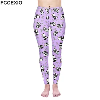 FCCEXIO 2019 New Design Female Workout Pants High Waist Fitness Leggings Panda 3D Print Leggins Women Leggings Slim Trousers
FCCEXIO 2019 New Design Female Workout Pants High Waist Fitness Leggings Panda 3D Print Leggins Women Leggings Slim Trousers