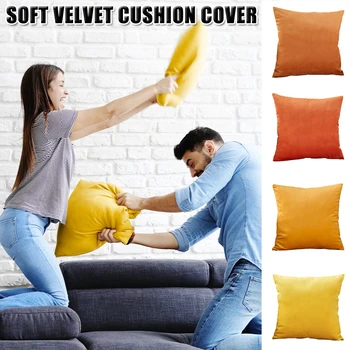 Yellow Cushion Cover Velvet Throw Pillow Cover for Living Room Car Decorative Sofa Pillow case Kussenhoes 45*45 Home Decor
Yellow Cushion Cover Velvet Throw Pillow Cover for Living Room Car Decorative Sofa Pillow case Kussenhoes 45*45 Home Decor