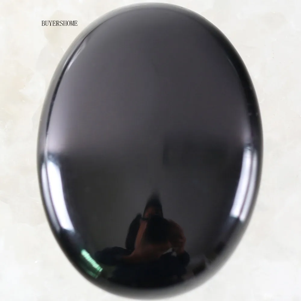 Natural Stone Beads Black Onyx Cabochon CAB 30x40mm Semi-precious Stones Fit Handmade Jewelry Women Men 1PC K1702
Natural Stone Beads Black Onyx Cabochon CAB 30x40mm Semi-precious Stones Fit Handmade Jewelry Women Men 1PC K1702