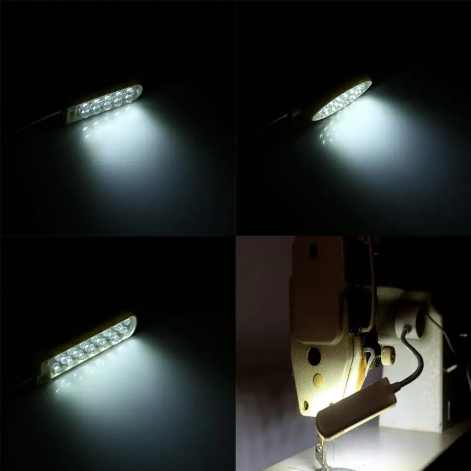 Sewing Machine Light Gooseneck Lamp Magnetic Base Switch Flexible Mounting 10 / 19 / 20 Leds Led Light Machine
Sewing Machine Light Gooseneck Lamp Magnetic Base Switch Flexible Mounting 10 / 19 / 20 Leds Led Light Machine