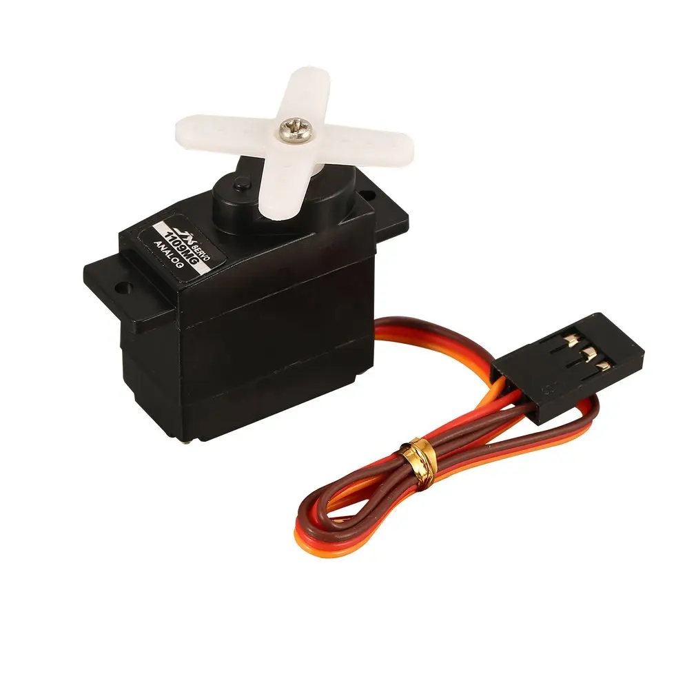 JX PS-1109MG Metal Gear 4.8V-6V 2.5KG Large Torque Analog Servo For 1/18 RC Car HELI Boat Spare Parts Accessories
JX PS-1109MG Metal Gear 4.8V-6V 2.5KG Large Torque Analog Servo For 1/18 RC Car HELI Boat Spare Parts Accessories