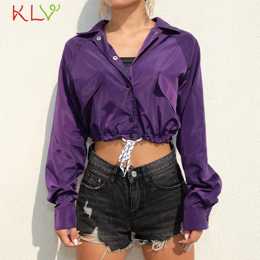 Women Jacket Crop Casual Solid Long Sleeve Windbreaker Hip Hop Winter 2019 Streetwear Overcoat Casaco Feminino Girls Coats 19Jul 
Women Jacket Crop Casual Solid Long Sleeve Windbreaker Hip Hop Winter 2019 Streetwear Overcoat Casaco Feminino Girls Coats 19Jul