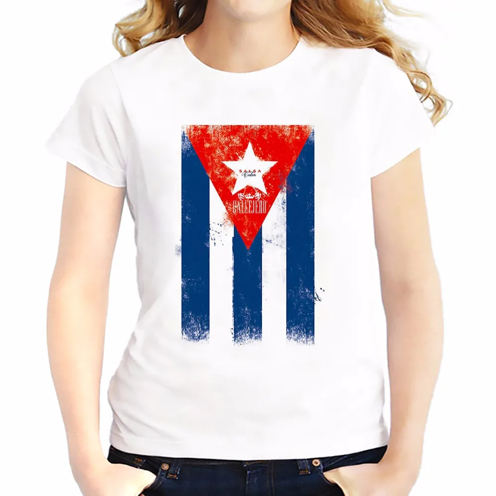 Cuba flag salsa pattern t shirts feminina jollypeach brand new Tee shirt Breathable tshirt Short Sleeve casual T-Shirts femme
Cuba flag salsa pattern t shirts feminina jollypeach brand new Tee shirt Breathable tshirt Short Sleeve casual T-Shirts femme