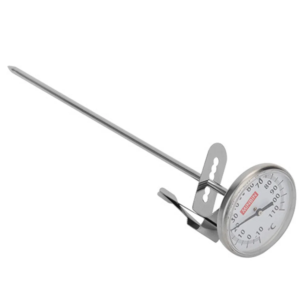 Large Dial Long Probe Milk Frothing Tea Home Use Coffee Kitchen Tools With Clip Food Thermometer Temperature Control Metal
Large Dial Long Probe Milk Frothing Tea Home Use Coffee Kitchen Tools With Clip Food Thermometer Temperature Control Metal