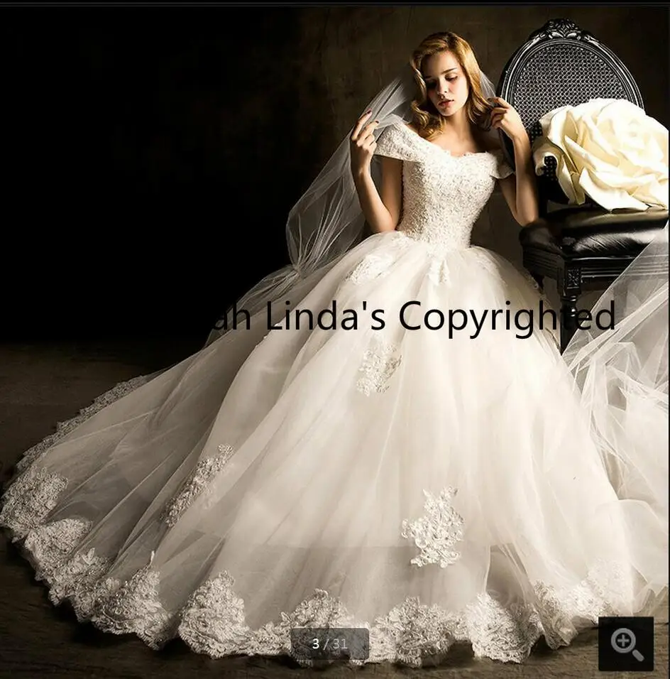 2016 new arrival beading lace appliques formal wedding dress off the shoulder ball gown wedding gowns princess bride dress
2016 new arrival beading lace appliques formal wedding dress off the shoulder ball gown wedding gowns princess bride dress