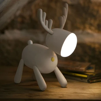 Deer Rabbit Led Night Light Silicone Animal Cartoon Dimmable Lamp Usb Rechargeable For Children Kids Baby Gift Bedside Bedroom
Deer Rabbit Led Night Light Silicone Animal Cartoon Dimmable Lamp Usb Rechargeable For Children Kids Baby Gift Bedside Bedroom