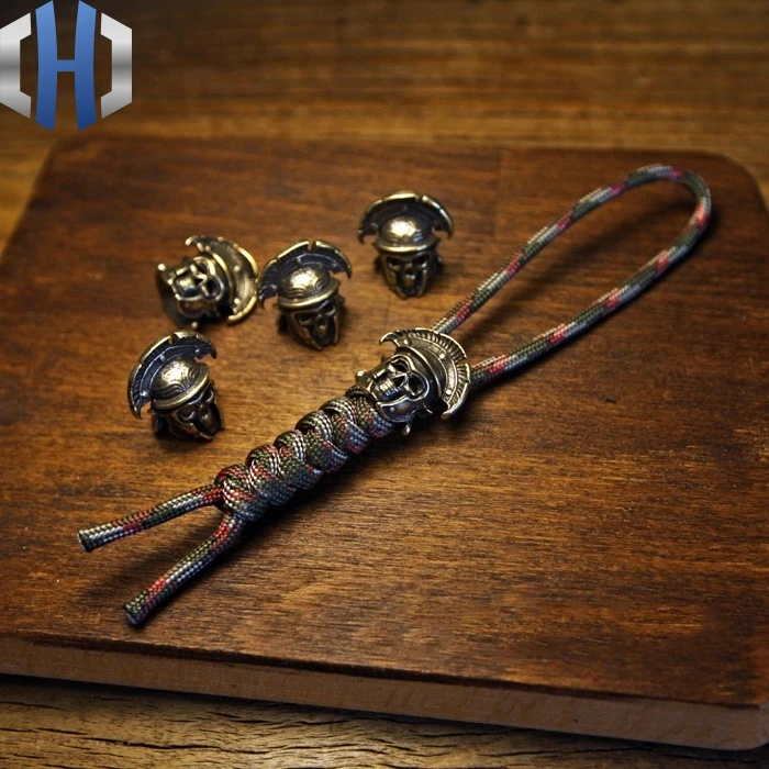 Skeleton Warrior Brass Knife Beads Parachute Rope Dropping DIY Skull Bead EDC Accessories
Skeleton Warrior Brass Knife Beads Parachute Rope Dropping DIY Skull Bead EDC Accessories