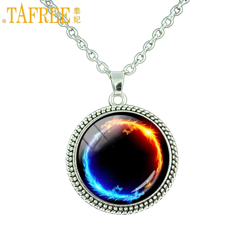 TAFREE New Energy Healing jewelry Ying Yang pendant infinity Tai Ji sun and moon Chain Necklace Fashion Dragon Cat charms P119
TAFREE New Energy Healing jewelry Ying Yang pendant infinity Tai Ji sun and moon Chain Necklace Fashion Dragon Cat charms P119
