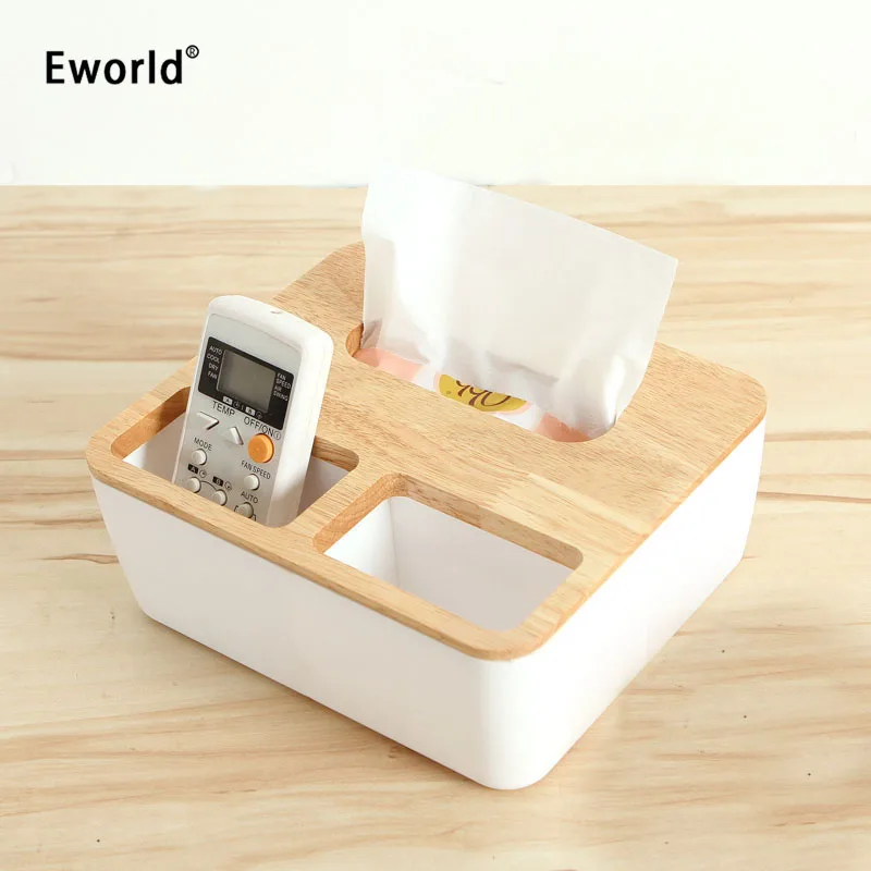 Eworld 3 Styles Removable Plastic Tissue Box With Oak Wooden Cover Phone Holder Napkins Case Home Organizer Decoration
Eworld 3 Styles Removable Plastic Tissue Box With Oak Wooden Cover Phone Holder Napkins Case Home Organizer Decoration