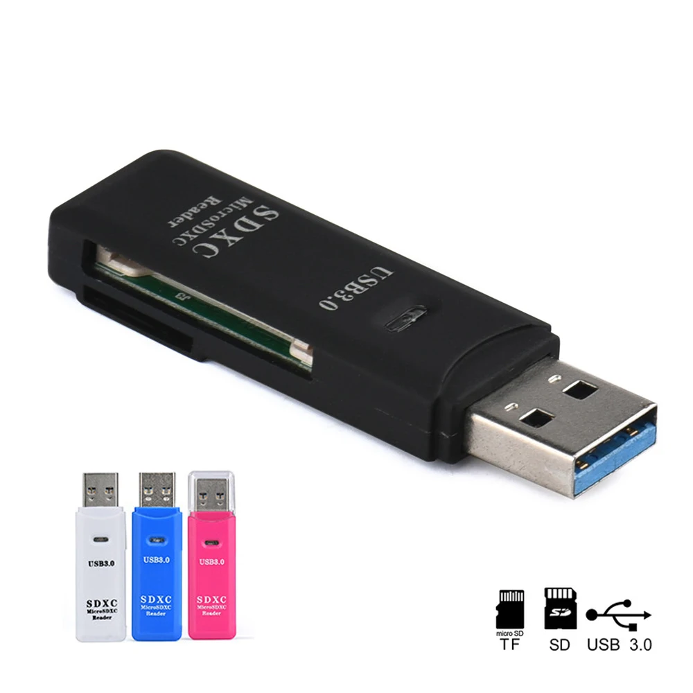 Multi in 1 USB 3.0 TF Micro SD Card Reader up to 5Gbps High Speed sd Card Reader Adapter for PC Laptop Notebook Accessories
Multi in 1 USB 3.0 TF Micro SD Card Reader up to 5Gbps High Speed sd Card Reader Adapter for PC Laptop Notebook Accessories
