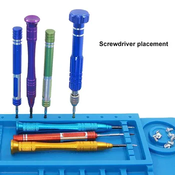 Magnetic Silicone Heat Insulation Soldering Mat Electronics Computer Repair Mat CLH@8
Magnetic Silicone Heat Insulation Soldering Mat Electronics Computer Repair Mat CLH@8