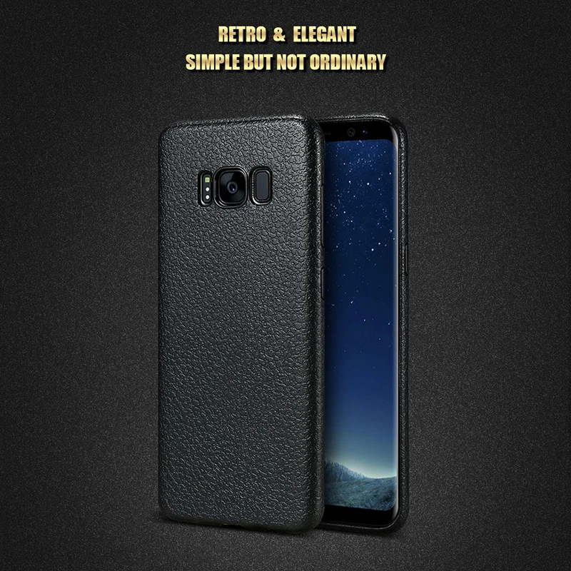 10pcs Ultra Thin Retro Litchi Pattern Case For Samsung Galaxy S10 E S9 S8 Plus Note 9 8 PU Leather Lines Skin Soft TPU Cover
10pcs Ultra Thin Retro Litchi Pattern Case For Samsung Galaxy S10 E S9 S8 Plus Note 9 8 PU Leather Lines Skin Soft TPU Cover