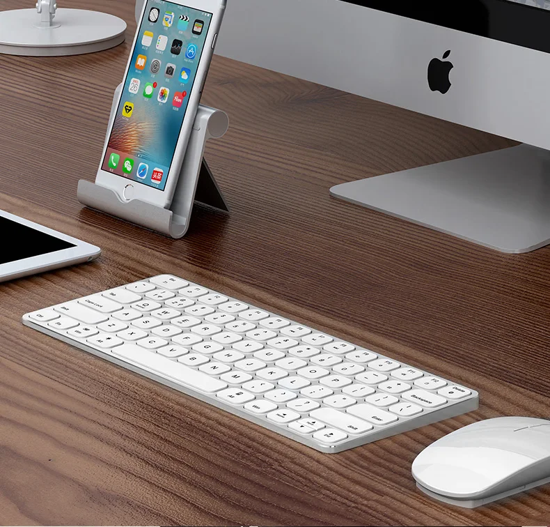 MAORONG TRADING High Quality Metal ABS Wireless Keyboard and Mouse Combo for iMac Keyboard Mouse Suit for mac for Macbook Pro
MAORONG TRADING High Quality Metal ABS Wireless Keyboard and Mouse Combo for iMac Keyboard Mouse Suit for mac for Macbook Pro