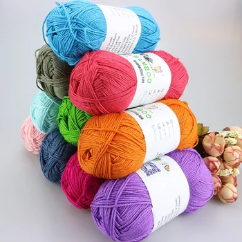 Dropshipping Baby Silk Bamboo Cotton Thick Crochet Yarn Threads For Hand Knitting Eco-Friendly Dyed Children's Summer Yarns
Dropshipping Baby Silk Bamboo Cotton Thick Crochet Yarn Threads For Hand Knitting Eco-Friendly Dyed Children's Summer Yarns