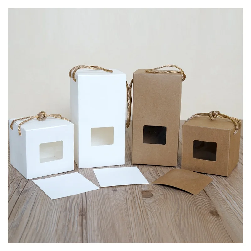Free 20pcs/lot 105*105*210mm white Kraft Paper Gift Box with Clear Transparent Window For Toys Tea Nougat Biscuit Packaging
Free 20pcs/lot 105*105*210mm white Kraft Paper Gift Box with Clear Transparent Window For Toys Tea Nougat Biscuit Packaging