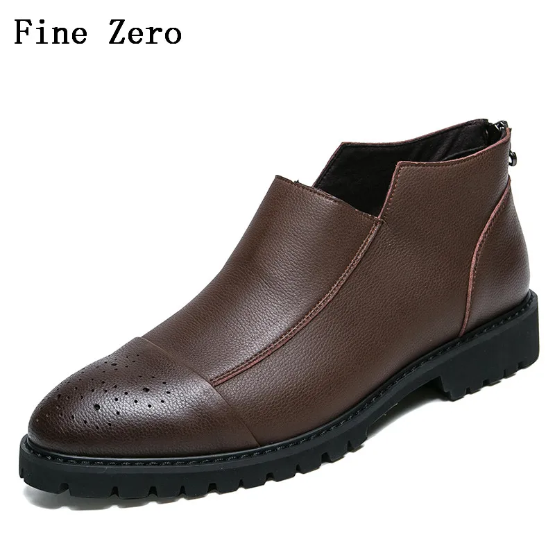 Fine Zero New Men's Real Leather Men Flats Shoes Slip On Genuine Leather New Formal Dress Shoes For Men Quality Moccasins
Fine Zero New Men's Real Leather Men Flats Shoes Slip On Genuine Leather New Formal Dress Shoes For Men Quality Moccasins