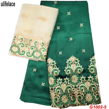 Nigerian Green George Silk Lace fabric High Quality 5 Yards Sequins George fabric Embroidery Tulle French Mesh Lace Dress G1002
Nigerian Green George Silk Lace fabric High Quality 5 Yards Sequins George fabric Embroidery Tulle French Mesh Lace Dress G1002