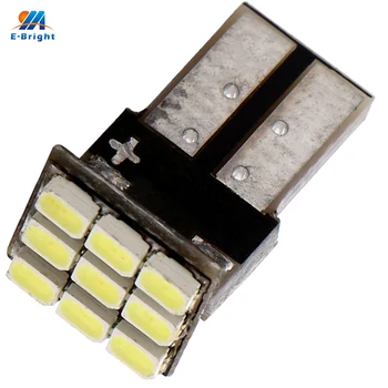 YM E-Bright Car Led Lighting!! 10pcs T10 PCB 1206 9 SMD 12V Car Indication backup led bulb White Auto Lighting Parking Lamp
YM E-Bright Car Led Lighting!! 10pcs T10 PCB 1206 9 SMD 12V Car Indication backup led bulb White Auto Lighting Parking Lamp
