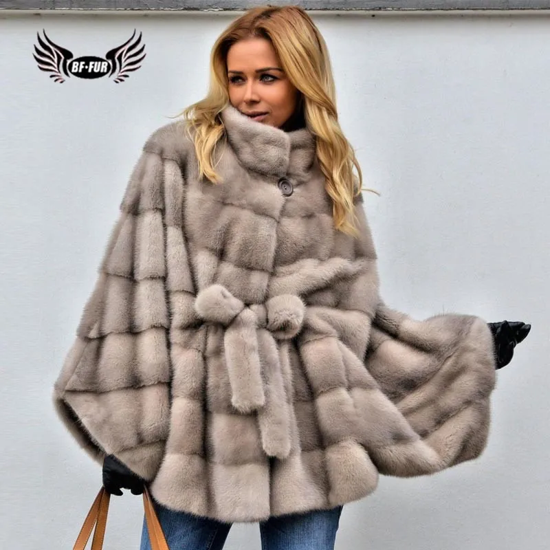 BFFUR 2019 New Arrival Real Mink Fur Coat For Women Winter Warm Natural Genuine Mink Fur Jacket Female Fashion Outwear Luxury
BFFUR 2019 New Arrival Real Mink Fur Coat For Women Winter Warm Natural Genuine Mink Fur Jacket Female Fashion Outwear Luxury