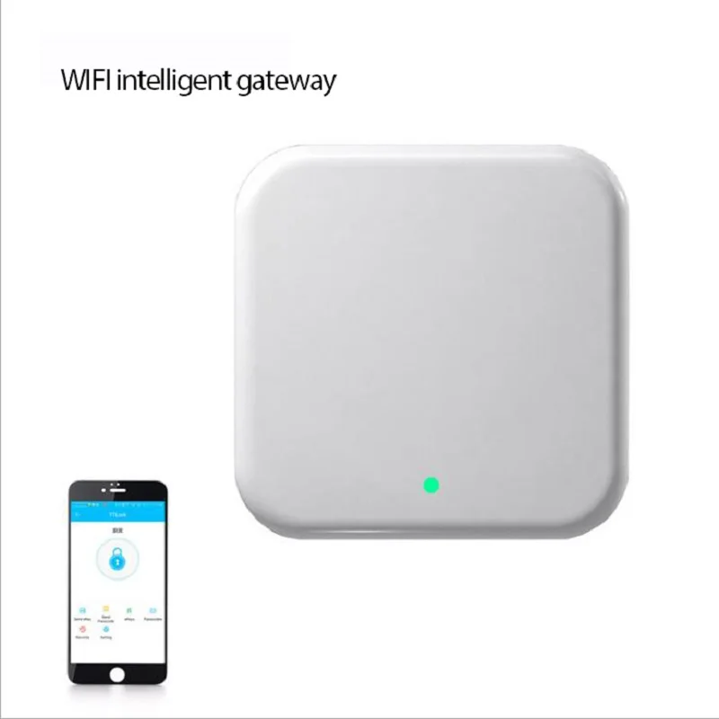 Bluetooth Wifi Gateway Fingerprint Password Smart electronic door Lock Remote Control App Gateway TTLock App Gateway
Bluetooth Wifi Gateway Fingerprint Password Smart electronic door Lock Remote Control App Gateway TTLock App Gateway
