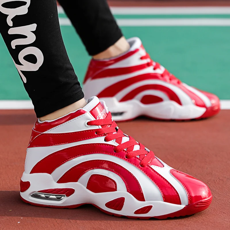 High-top Basketball Shoes Men's Cushioning Light Basketball Sneakers Men Zapatos Hombre Breathable Outdoor Sports Shoes
High-top Basketball Shoes Men's Cushioning Light Basketball Sneakers Men Zapatos Hombre Breathable Outdoor Sports Shoes