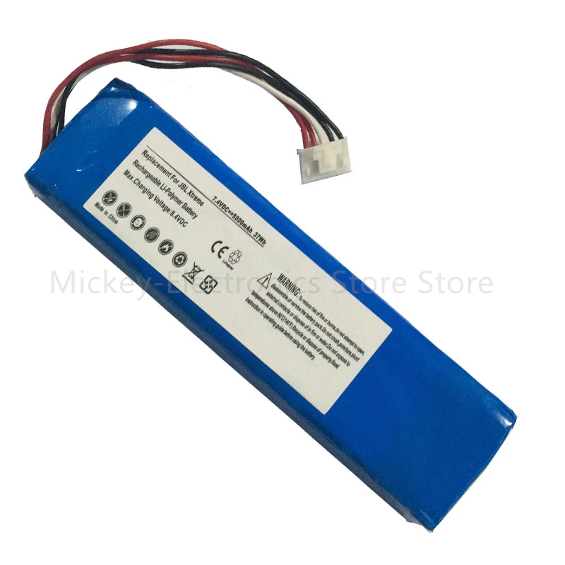 For JBL Xtreme Battery Bluetooth speakers Battery Li Polymer Rechargeable Accumulator Pack Replacement GSP0931134 7.4V 5000mAh
For JBL Xtreme Battery Bluetooth speakers Battery Li Polymer Rechargeable Accumulator Pack Replacement GSP0931134 7.4V 5000mAh