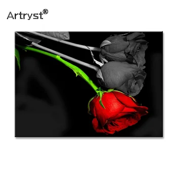 Modern Home Decor 1 Canvas Painting Black And Red Rose Art Poster HD Print Modular Picture For Bedroom Wall Art Waterproof
Modern Home Decor 1 Canvas Painting Black And Red Rose Art Poster HD Print Modular Picture For Bedroom Wall Art Waterproof