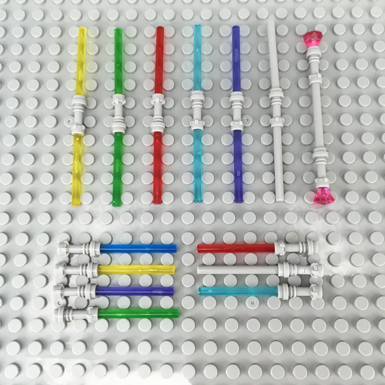 10pcs\lot Star Wars Weapons transparent Lightsaber Different Colors Crossed Building Blocks figure assemble bricks gift for kids
10pcs\lot Star Wars Weapons transparent Lightsaber Different Colors Crossed Building Blocks figure assemble bricks gift for kids