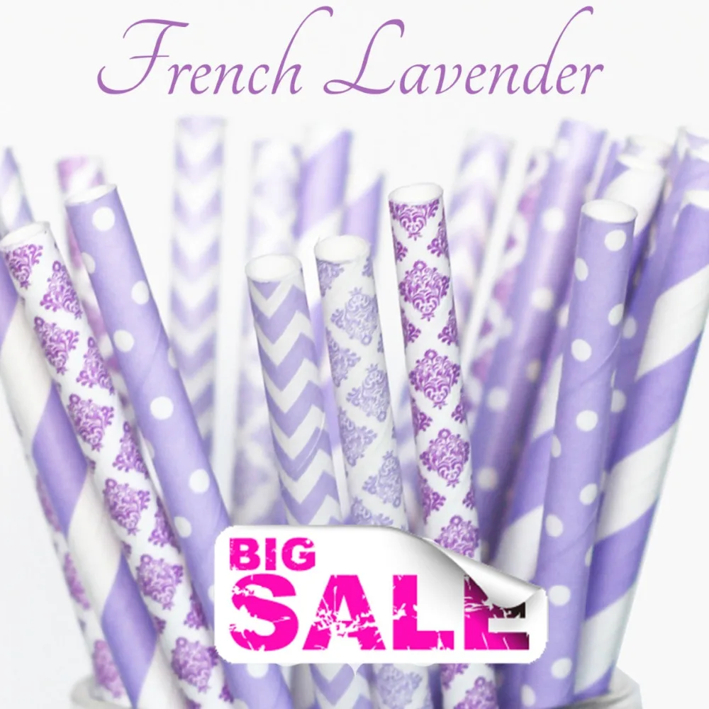 125pcs Mixed Colors FRENCH LAVENDER Drinking Paper Straws,Purple and Lilac Damask,Lavender Stripe,Dot,Chevron,Wedding Shower
125pcs Mixed Colors FRENCH LAVENDER Drinking Paper Straws,Purple and Lilac Damask,Lavender Stripe,Dot,Chevron,Wedding Shower