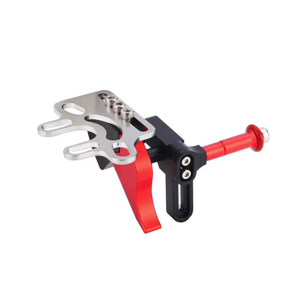 Shutter Trigger Extension Lever Extend Mount Adapter Accessory for Dual Handle Tray Stabilizer Underwater Camera Housing Case
Shutter Trigger Extension Lever Extend Mount Adapter Accessory for Dual Handle Tray Stabilizer Underwater Camera Housing Case