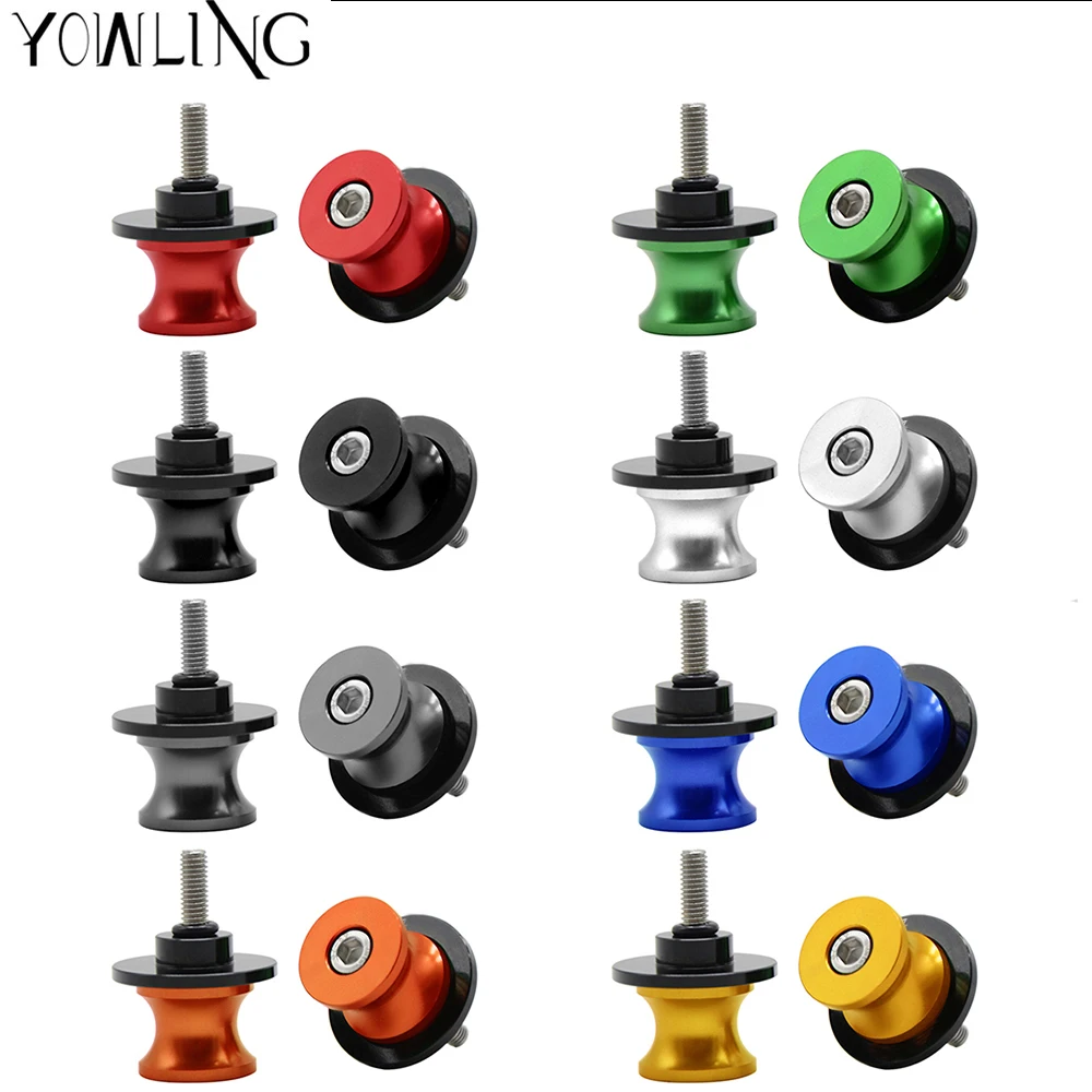 10MM Universal Motorcycle Swingarm Spools Slider Stand Screws Green For Kawasaki Ninja 250 300 ER6 ER6F Z250
10MM Universal Motorcycle Swingarm Spools Slider Stand Screws Green For Kawasaki Ninja 250 300 ER6 ER6F Z250