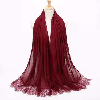New Lace Scarf Women Fashion Hollow Tassels Muffler Muslim Scarf Hijab Plain Shawls Head Wrap Hijab Muffler
New Lace Scarf Women Fashion Hollow Tassels Muffler Muslim Scarf Hijab Plain Shawls Head Wrap Hijab Muffler