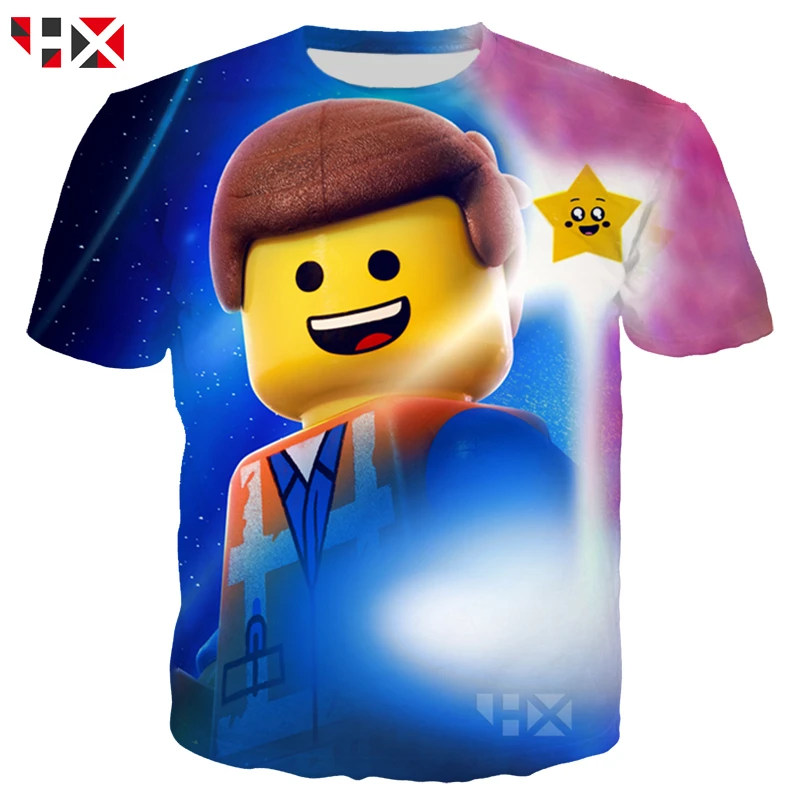 HX Harajuku Cartoon Anime The Lego Movie 3D Print T Shirt / Sweatshirt / Hooded Unisex T Shirt Movie Hip Hop Style Tops A232
HX Harajuku Cartoon Anime The Lego Movie 3D Print T Shirt / Sweatshirt / Hooded Unisex T Shirt Movie Hip Hop Style Tops A232