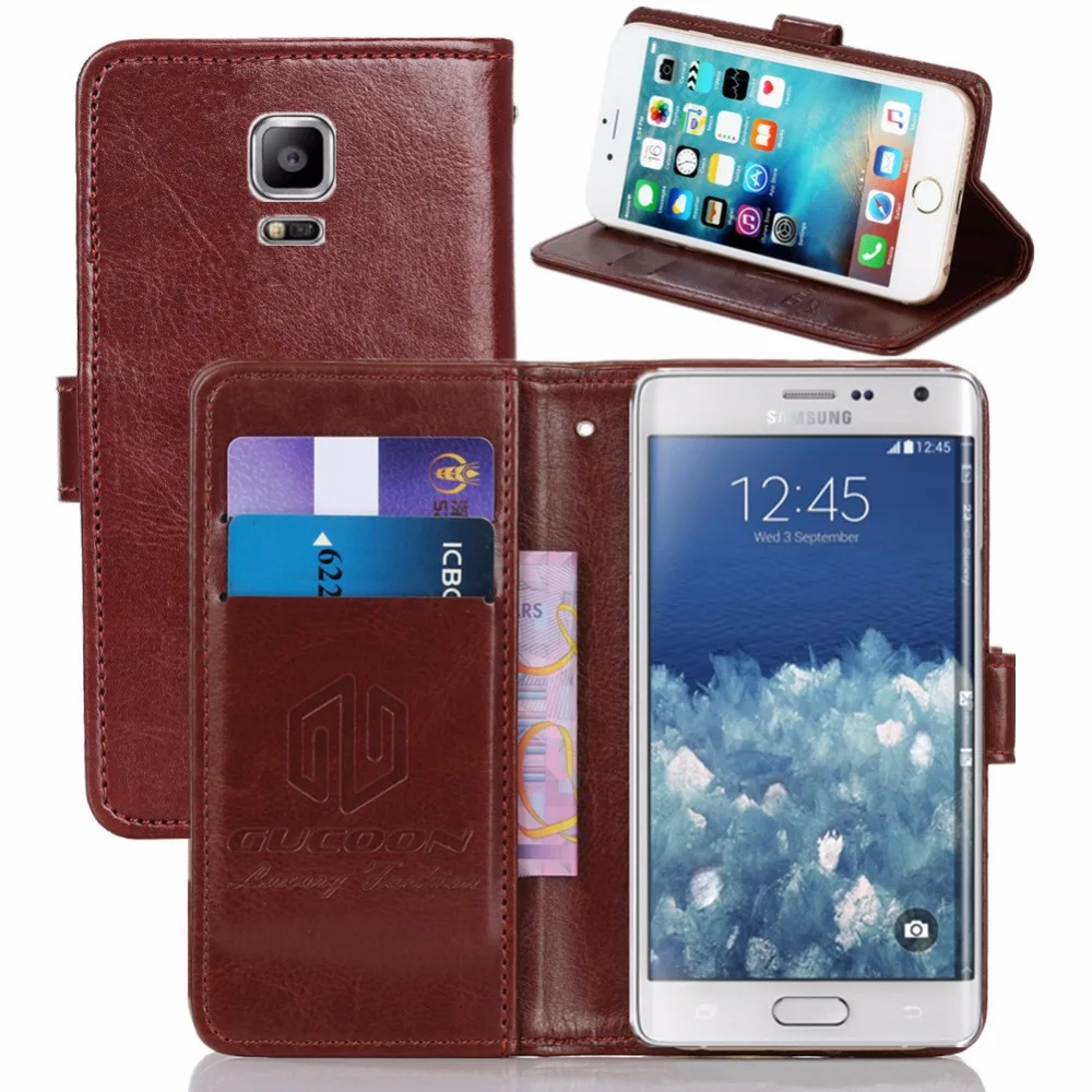 GUCOON Vintage Wallet Case for Samsung Galaxy Note Edge N915 PU Leather Retro Flip Cover Magnetic Fashion Cases Kickstand Strap
GUCOON Vintage Wallet Case for Samsung Galaxy Note Edge N915 PU Leather Retro Flip Cover Magnetic Fashion Cases Kickstand Strap