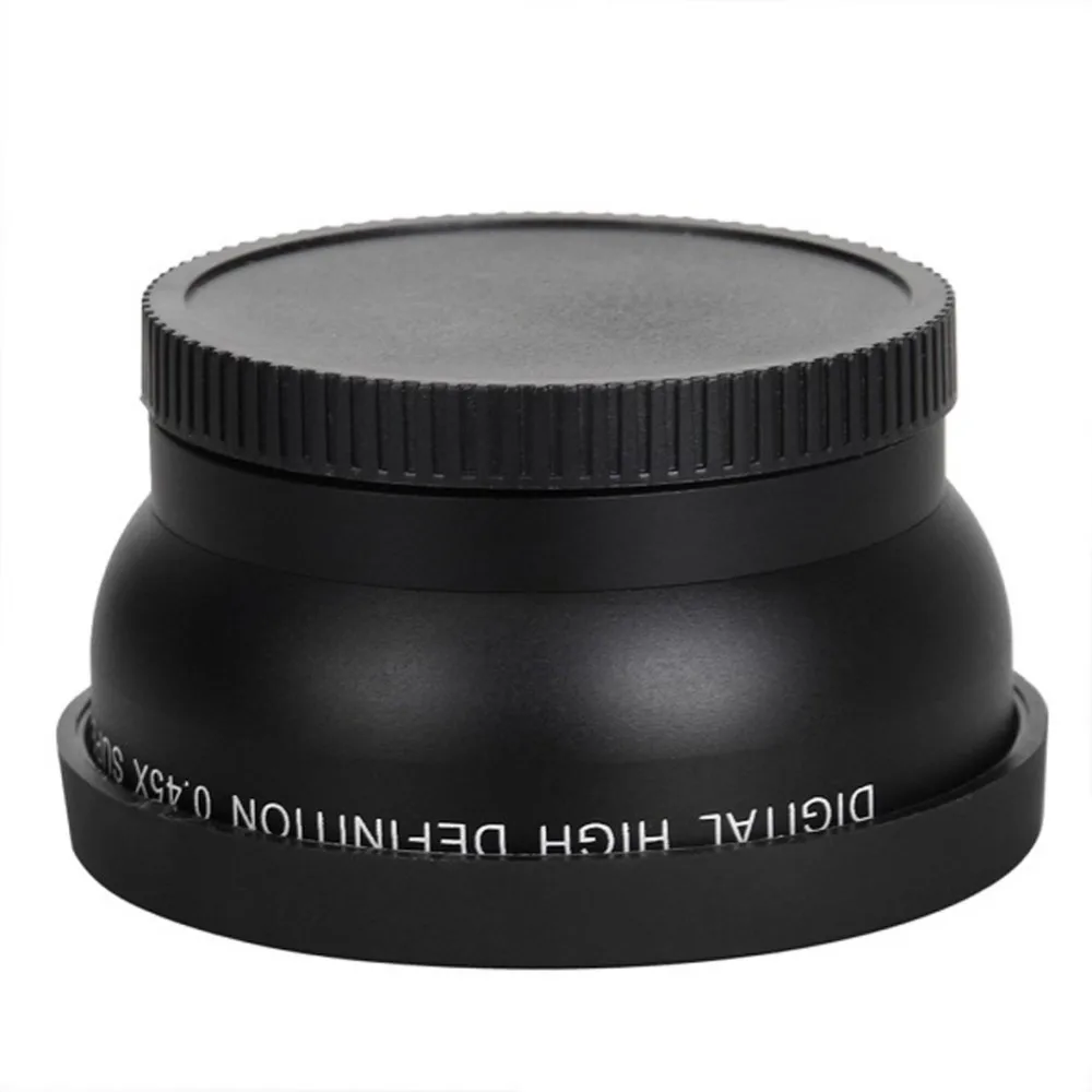 58mm 0.45X Wide Angle Lens for Canon EOS 1000D 1100D 500D Rebel T1i T2i T3i L3EF
