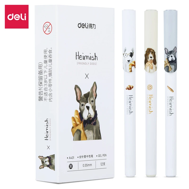 Gel-ink pens lovely dog style plastic gel pen 0.35mm black ink office school writing stationery
Gel-ink pens lovely dog style plastic gel pen 0.35mm black ink office school writing stationery
