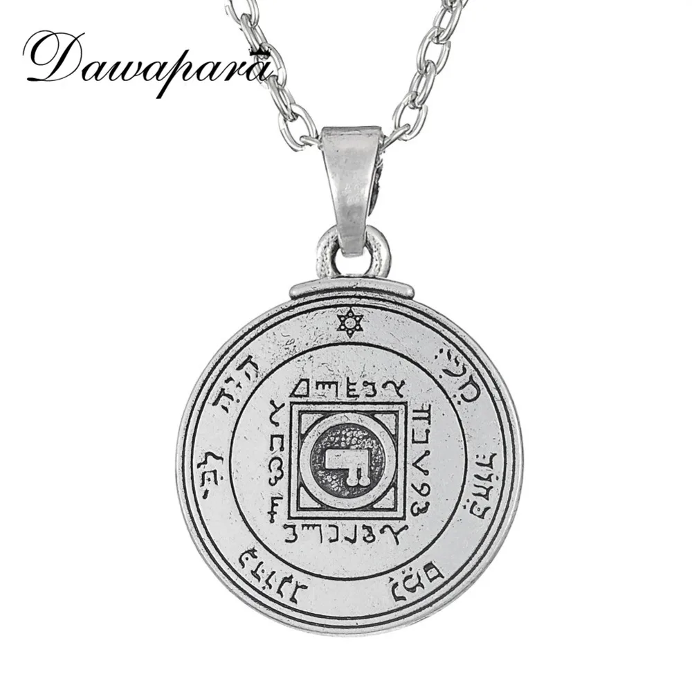 Dawapara ключ Соломона Ultimate Love Talisman готическое винтажное ожерелье мужские украшения