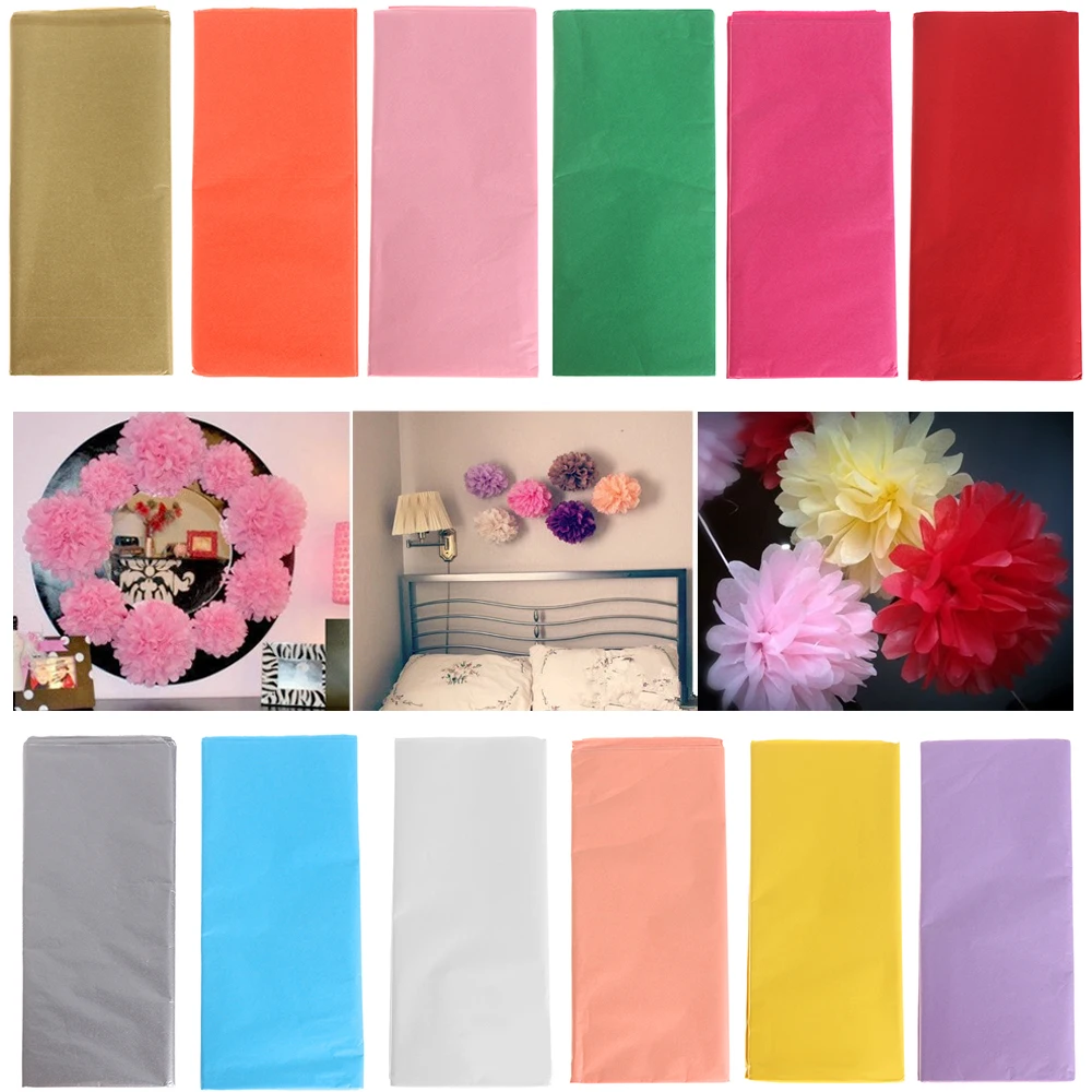 10pcs/bag 50x66cm Tissue Paper Flower Wrapping Paper Gift Packaging Craft Paper Roll Wine Shirt Shoes Clothing Wrapping Packing
10pcs/bag 50x66cm Tissue Paper Flower Wrapping Paper Gift Packaging Craft Paper Roll Wine Shirt Shoes Clothing Wrapping Packing