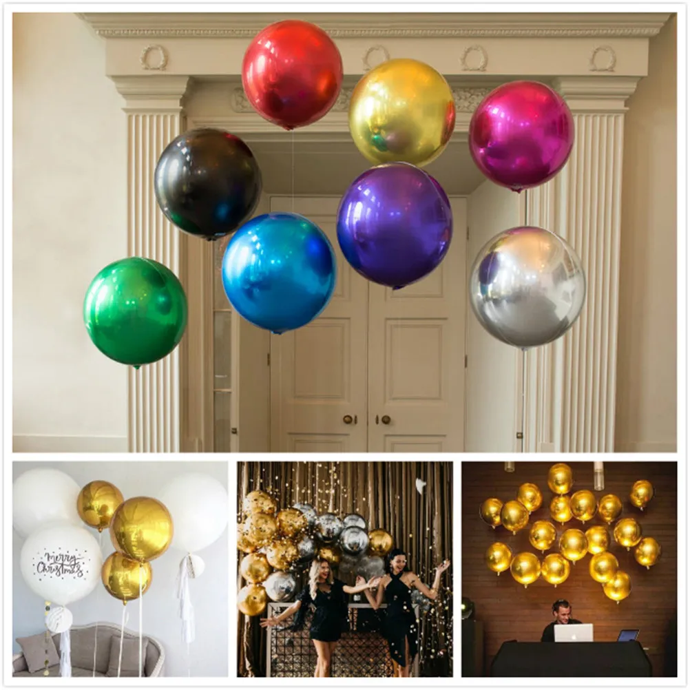 Inflatable Baloons Globos Balloons Toys 4D Round Foil Balloons Wedding Birthday Party Decoration 3 styles
Inflatable Baloons Globos Balloons Toys 4D Round Foil Balloons Wedding Birthday Party Decoration 3 styles