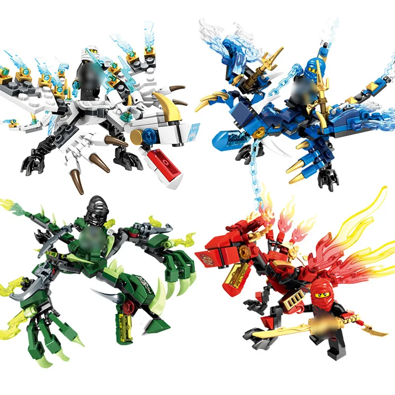4pc/set Ninjagoes dragon knight building blocks kids hot toys ninja bricks mini action figures enlighten toy for children friend
4pc/set Ninjagoes dragon knight building blocks kids hot toys ninja bricks mini action figures enlighten toy for children friend