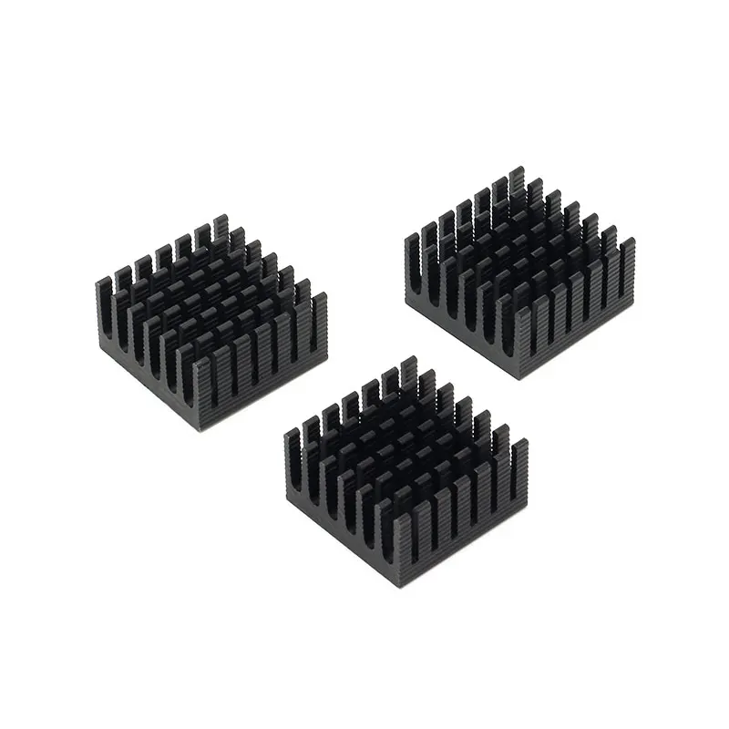 5 pcs 282815mm Heatsink Cooling Fin Aluminum Heat Sink Radiator Cooler for Graphic Black 28X28X15mm (1)