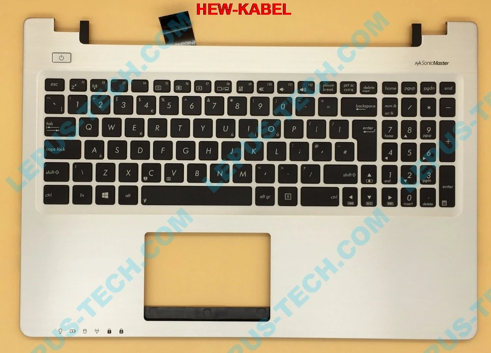 UK English US Keyboard For ASUS K56 K56C K56CB K56CM K56CA A56 A56C S56C S56 Top Cover Upper Case Palmrest 90R-NUH1K1180Y Silver
UK English US Keyboard For ASUS K56 K56C K56CB K56CM K56CA A56 A56C S56C S56 Top Cover Upper Case Palmrest 90R-NUH1K1180Y Silver