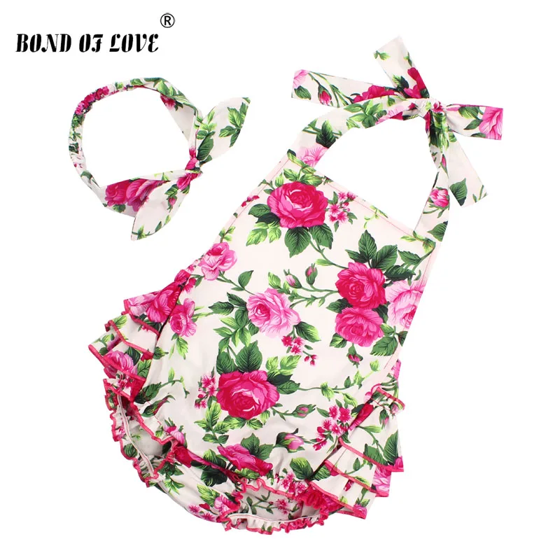 2019 NEW Baby Girl Clothing Lucky Child Cotton Ruffled Floral Rompers & Headband Set Newborn Photography Props Christmas Gift
2019 NEW Baby Girl Clothing Lucky Child Cotton Ruffled Floral Rompers & Headband Set Newborn Photography Props Christmas Gift