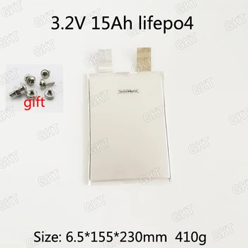 4pcs brand 3.2v 15Ah lifepo4 3.2v 15ah lithium 5C 75A high discharge for diy 12v 24v 15ah Electric Vehicle
4pcs brand 3.2v 15Ah lifepo4 3.2v 15ah lithium 5C 75A high discharge for diy 12v 24v 15ah Electric Vehicle