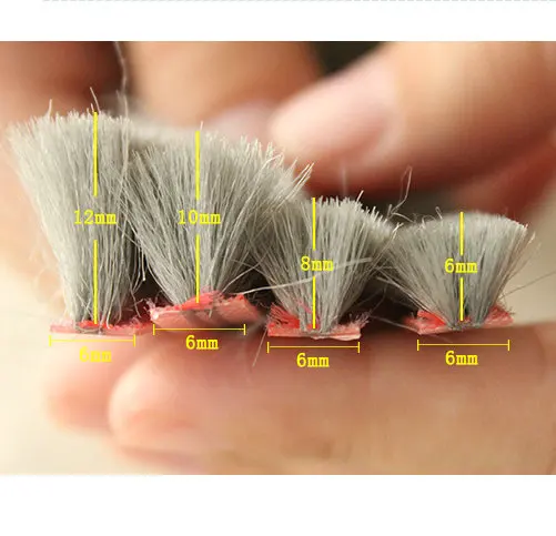 Brush Seal Strip Sliding Screen Gliding Door Window Seals 6mm 6x4mm 6x5mm 6x6mm 6x8mm 6x10mm 6x12mm 6x16mm 6x18mm 6x20mm Gray
Brush Seal Strip Sliding Screen Gliding Door Window Seals 6mm 6x4mm 6x5mm 6x6mm 6x8mm 6x10mm 6x12mm 6x16mm 6x18mm 6x20mm Gray